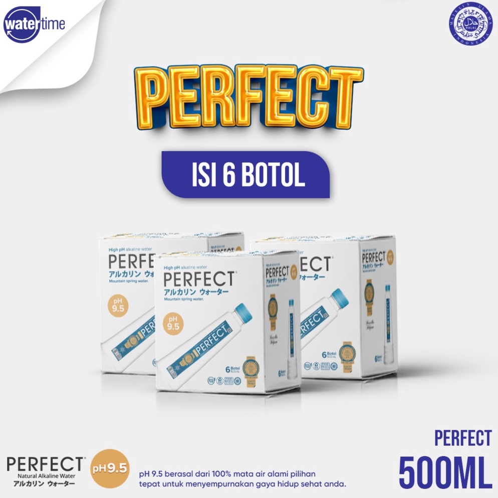 

R33ady Perfect Alkaline Water 500ML Mini (Air Minum Isi 6 ) [140]