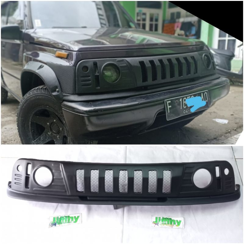 GRILL ESCUDO VITARA VARIASI BULAT PNP LAMPU ORI GRIL SIDEKICK JLX PNP