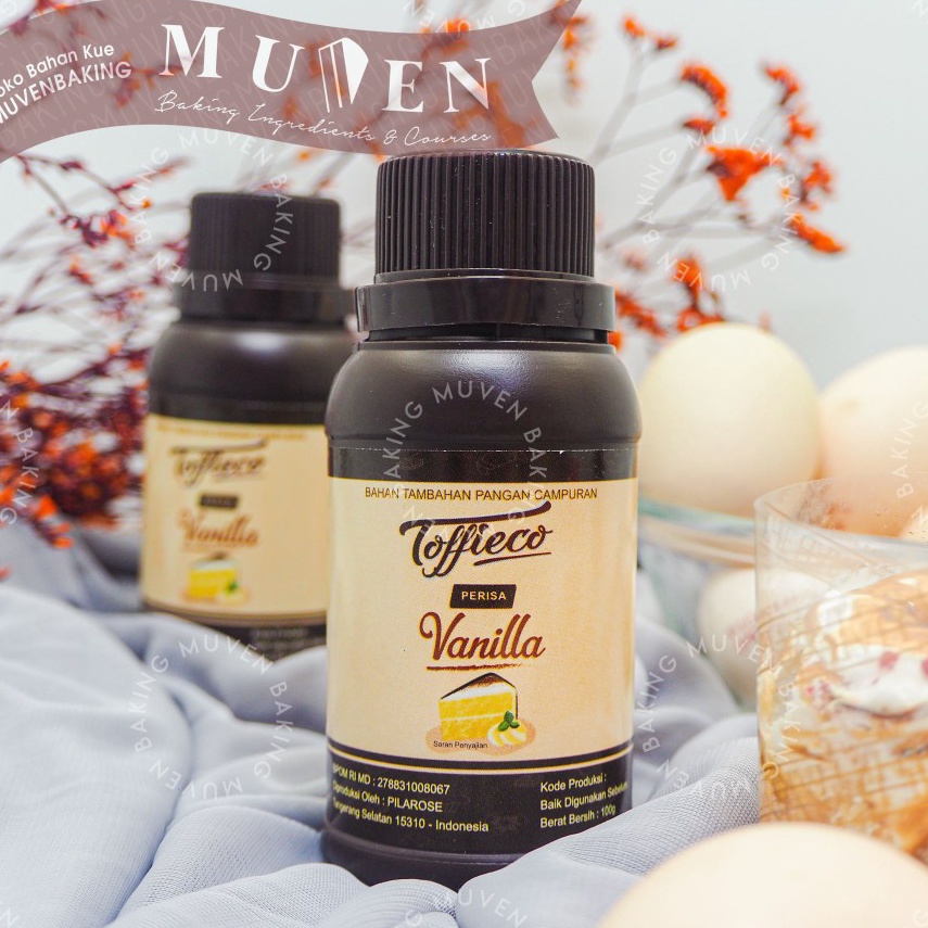 

[KODE VJPVM] PASTA TOFFIECO VANILA 100 Gr / VANILLA VANILLI VANILI VANILY