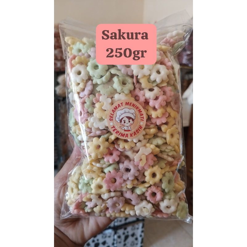 

Camilan Sakura Warna 250gr