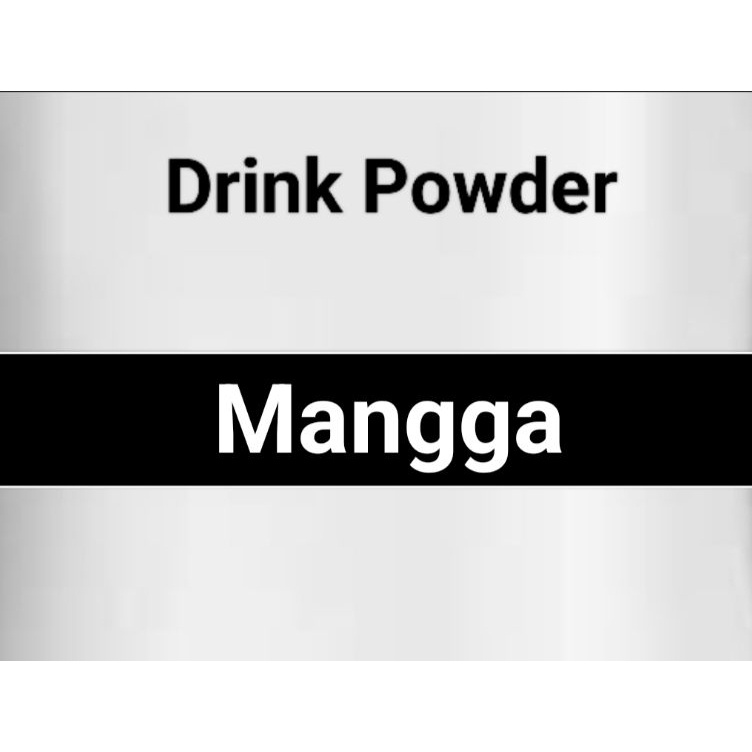 

[KODE 9MDAI] Drink Powder Rasa Mangga