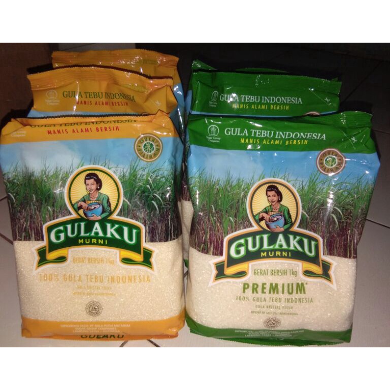 

34 GULAKU 1 KG PREMIUM/MURNI Ready )┓
