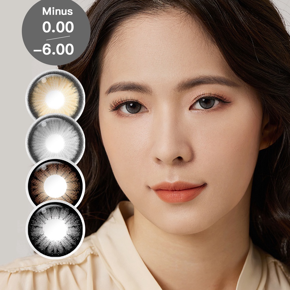 [KODE A0FF9] Magister Softlens Minus 14.5mm (-1.00 s/d -6.00) Diamond Seri Soflen Minus Soflens Grey