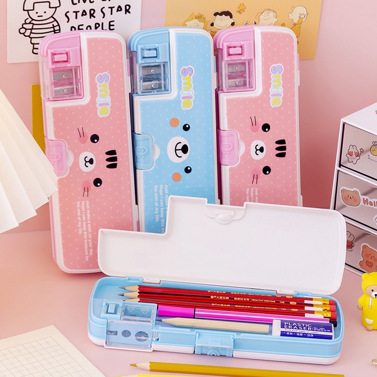 

Buruan Beli➡ Kotak Pensil Pencil Case Double-Layer Multifungsi Alat Tulis Sekolah Lucu Kapasitas Besar 42