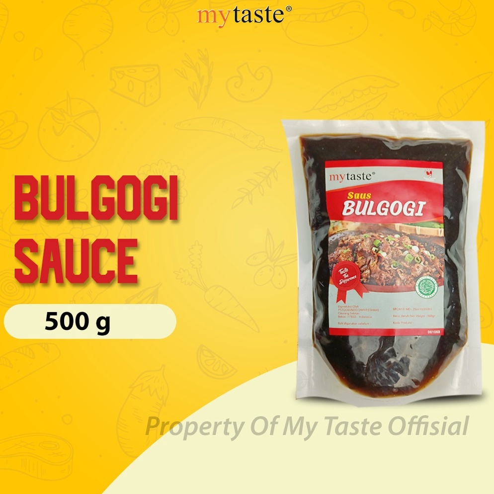 

[♕V41➢] My Taste Bulgogi Sauce 500gr Saus Bulgogi Halal Bumbu Bulgogi Korea Bumbu Grill Daging Bumbu Bulgogi Instan Barang Original