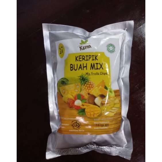 

[KODE PRODUK 8JHMZ4552] Keripik Buah Mix campur 100 gram Kena chips