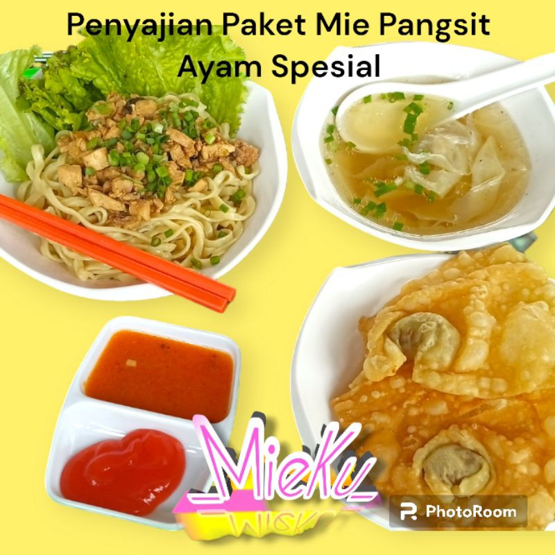 

Paket lengkap/mentah/mie pangsit ayam spesial / tinggal masak kapan saja/