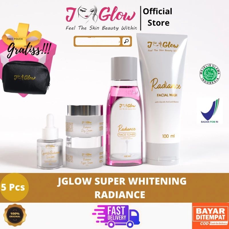 ✨ER✨ JGLOW RADIANCE SKINCARE ORIGINAL/SKINCARE B'POM