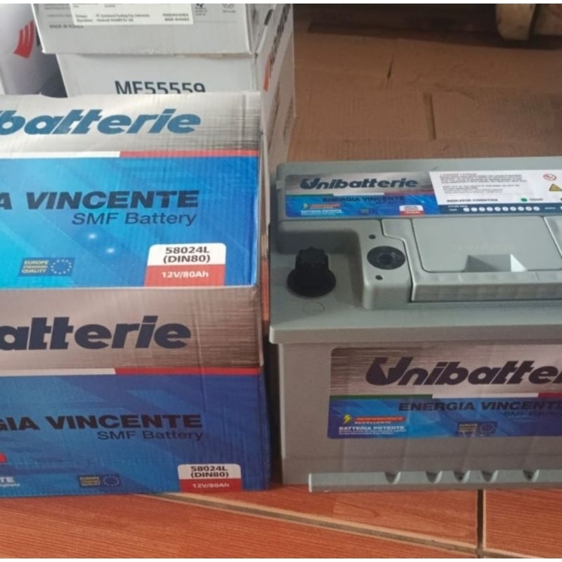 Aki Mobil Kering MF Gel Din 80 Din80 58024L 80ah 80 ah LN3 mercy bmw volvo