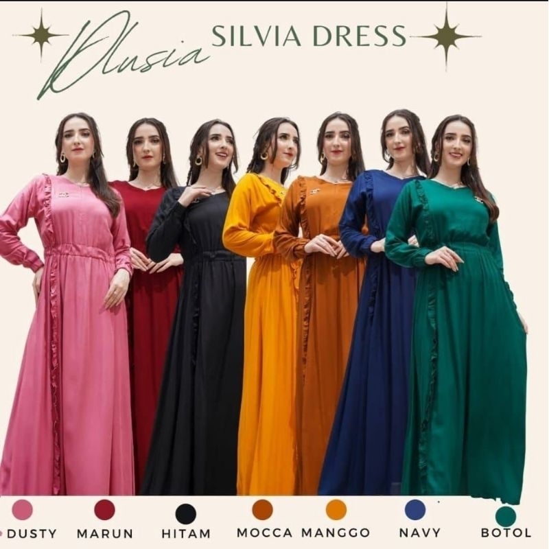 DLUSIA DRESS SILVIA, ORIGINAL BY DLUSIA DRESS