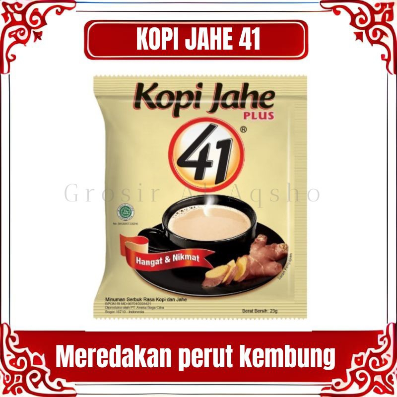 

KOPI JAHE MERAH 41 PERENCENG / 10 SACHET