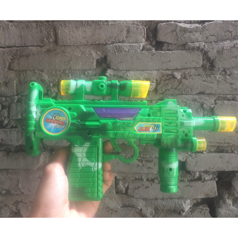 Mainan Anak Pistol Shotgun Super