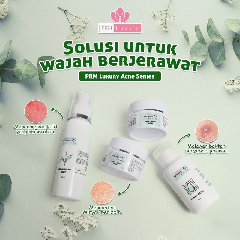 [ORI STOK TERBATAS]PRM LUXURY PAKET ACNE
