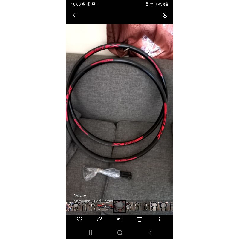 sepasang Rim entity X15