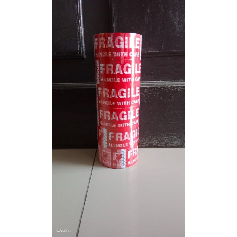 

Lakban Fragile 45 mm × 60 Yard