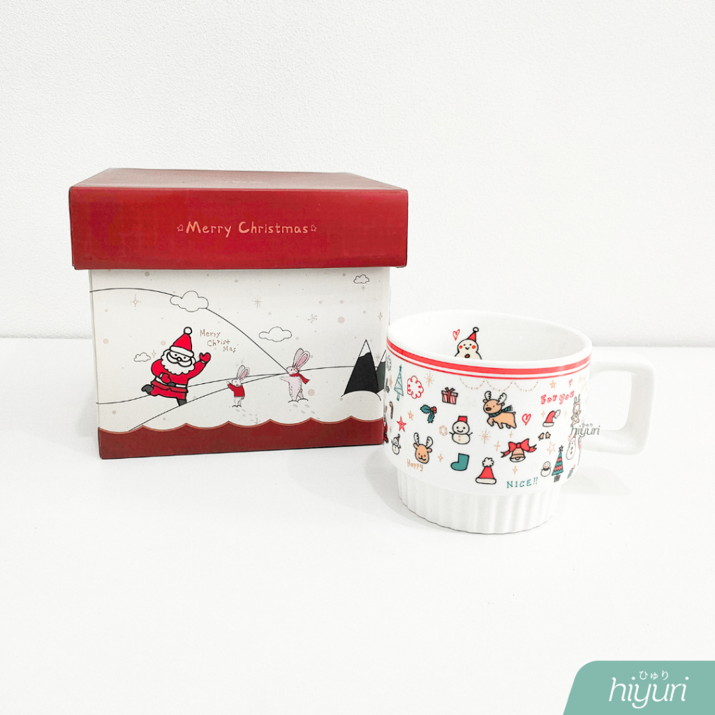 HIYURI Gift Box Kado Hampers Natal/gelas natal/gelas minum christmas/hampers christmas