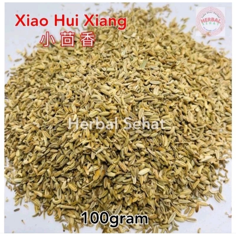 

Xiao Hui Xiang 100 Gram 小茴香 / Adas Manis / Xiaohuixiang / Huixiang / Xiaohui / Fennel Seed