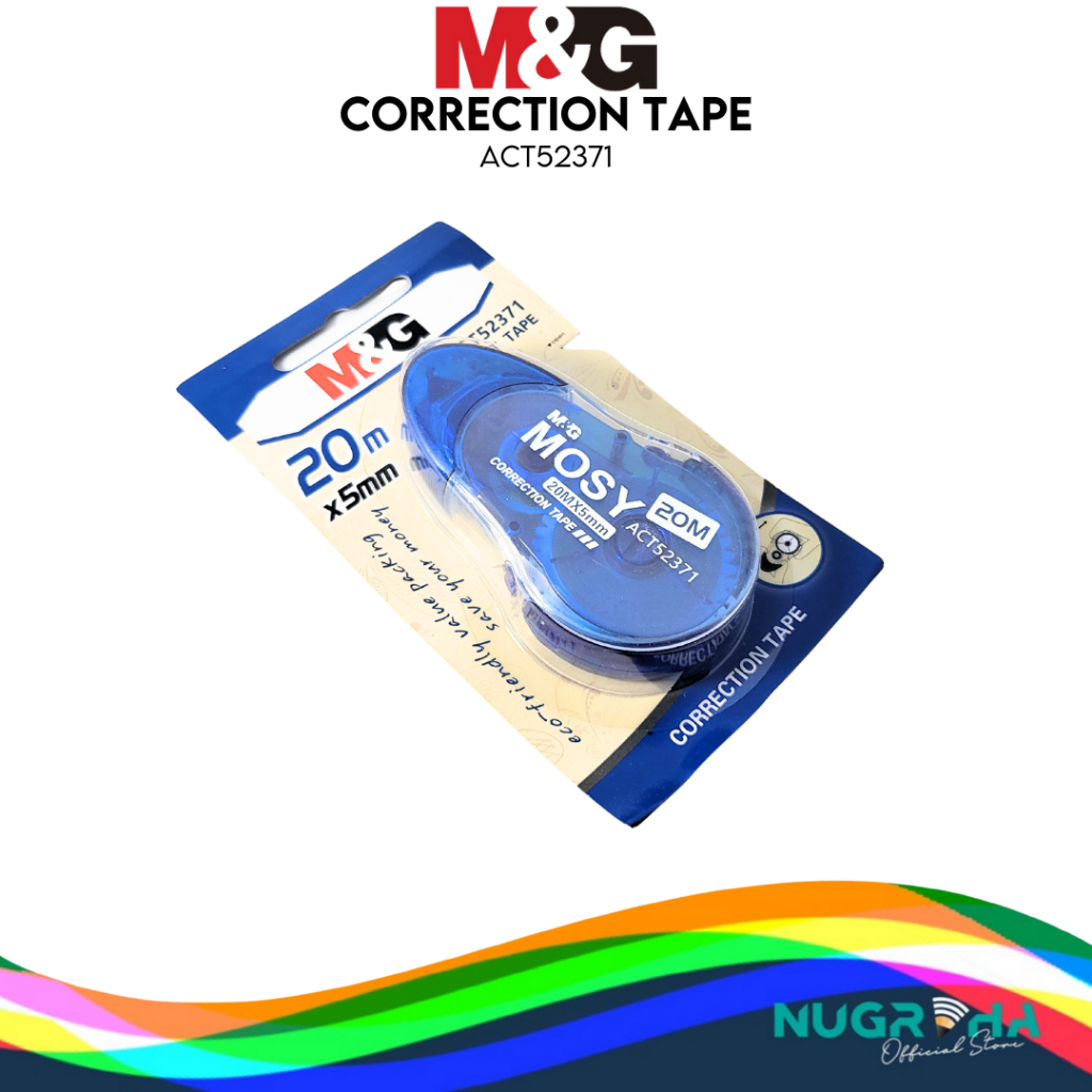 

M&G ACT52371 Correction Tape / Pita Koreksi CP 20 Meter