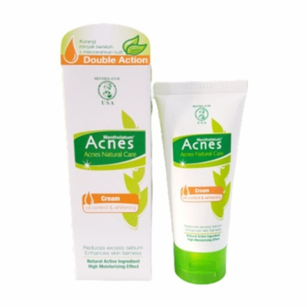 [40gr] Acnes Natural Care Cream | Pelembab Wajah
