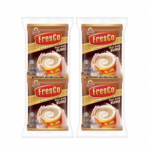 

Kopi Kapal api fresco susu 1 renceng 10 sachet x 28 gram