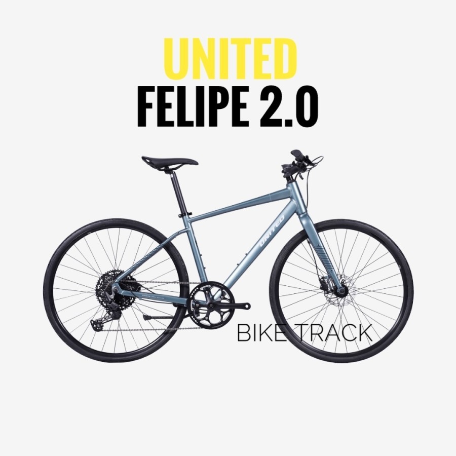 Sepeda Hybrid United Felipe 2.0 Shimano Deore
