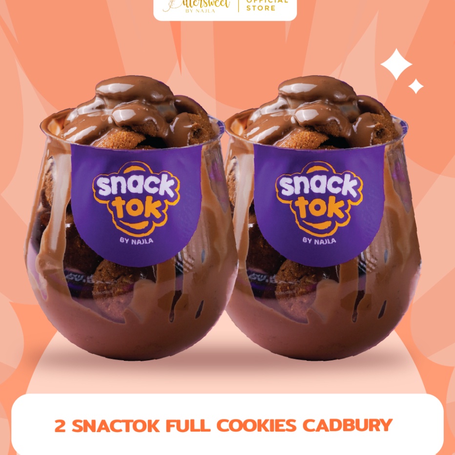 

➽Terlaku.❊➥ Bittersweet by Najla - Bundle 2 Snacktok Full Cookies Choco Milk Q81 ✿