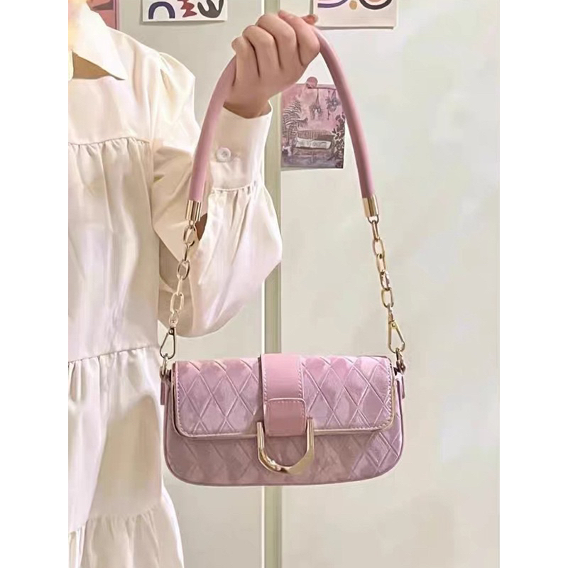 Tas Selempang Kulit Wanita Tas Hp Bahu Cewek Slingbag Mini Rantai JS 475 Slempang Grosir Terlaris Ta