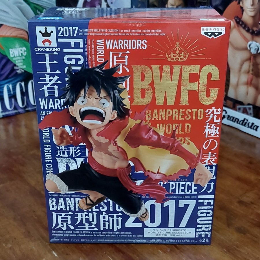 Action Figure Original Banpresto_Luffy Champion 2017 One Piece