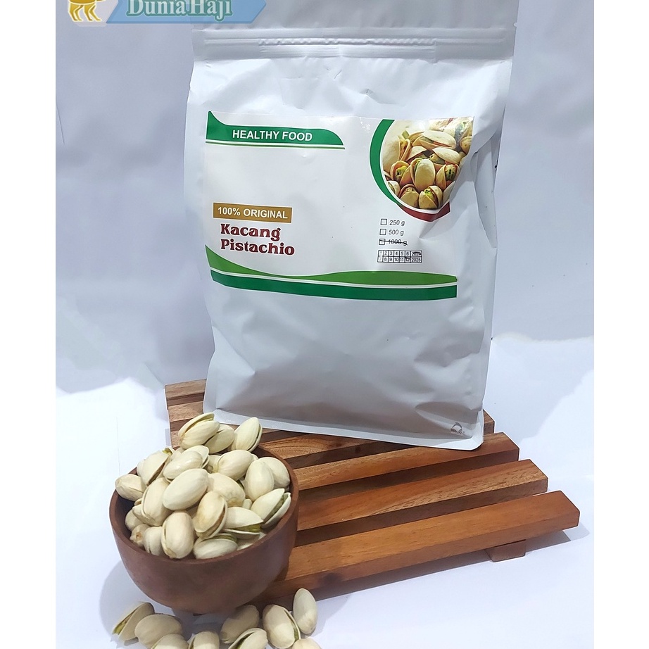 

[KODE KLGK0] PISTACHIOS / Kacang Pistachio Arab Fustuk Murahh/ Oleh Oleh Haji dan Umroh