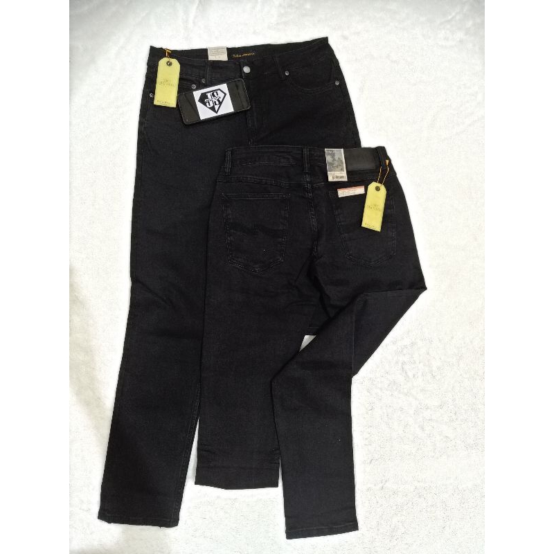 Nudie Jeans Original (hitam polos)