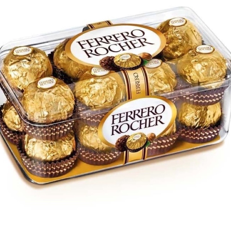 

[KODE SNNEW] Ferrero Rocher Chocolate T16 | Halal Cokelat Ferero Rocher exp MARET 2024!!!