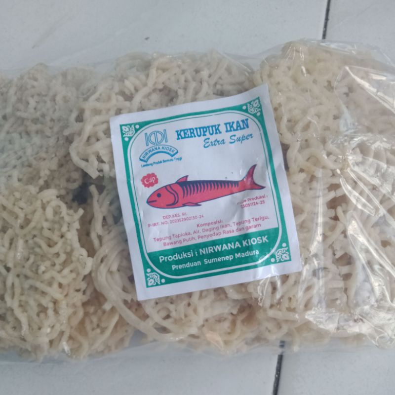 

Kerupuk Ikan Extra Super