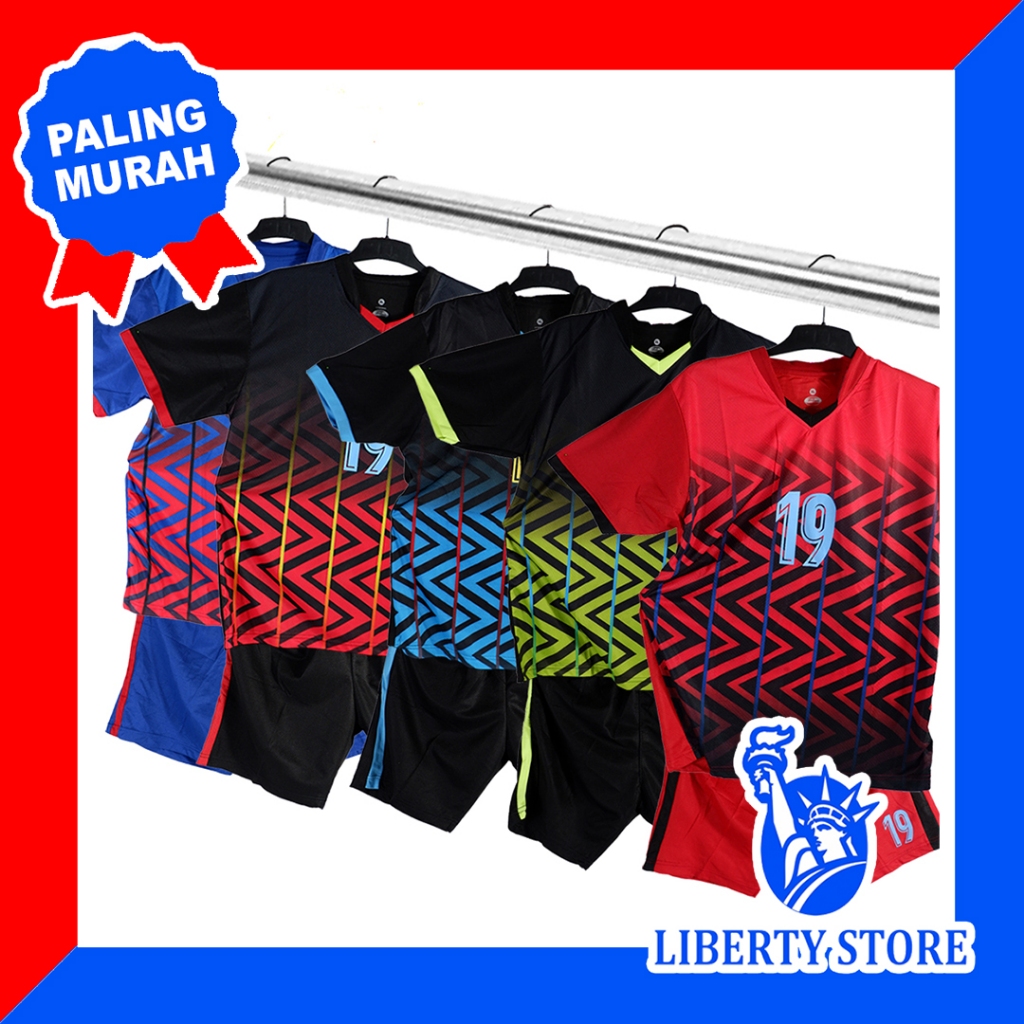 Setelan Team Jersey Bola isi 18 Lembar SC.01 ORIGINAL IMPORT