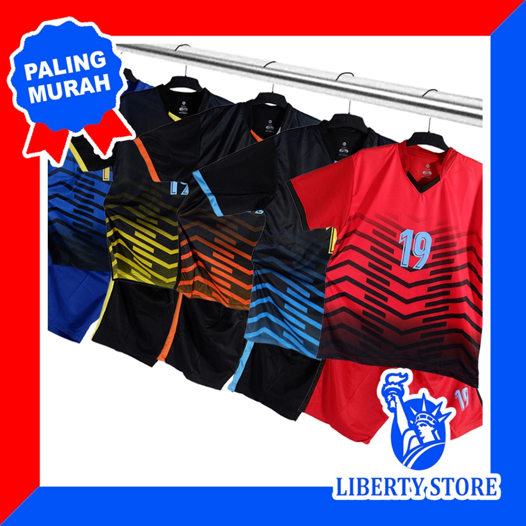 Setelan Team Jersey Bola isi 18 Lembar SC.02 ORIGINAL IMPORT