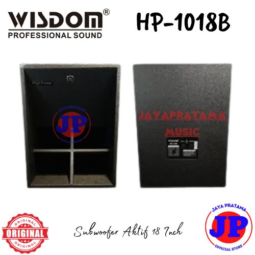 Wisdom HP1018B Subwoofer Pasif 18 Inch Original Passive HP-1018B