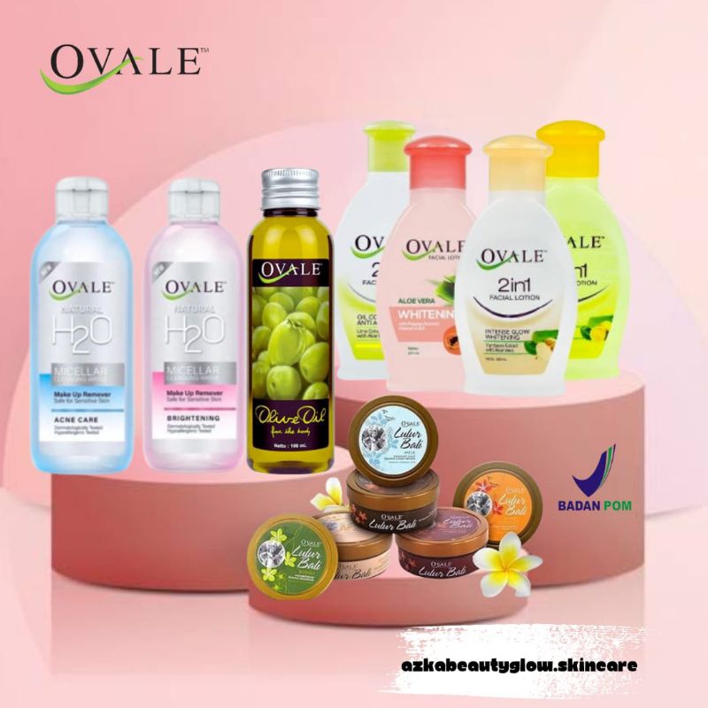 (COD)OVALE 2IN1 FACIAL LOTION TONER | 60 ML 100ML 200ML | OVALE OLIVE OIL 100ML | OVALE FACE PAPER |