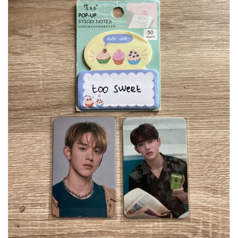 [official] Photocard Lucas Barista + Photocard Lucas Totm Arkylic