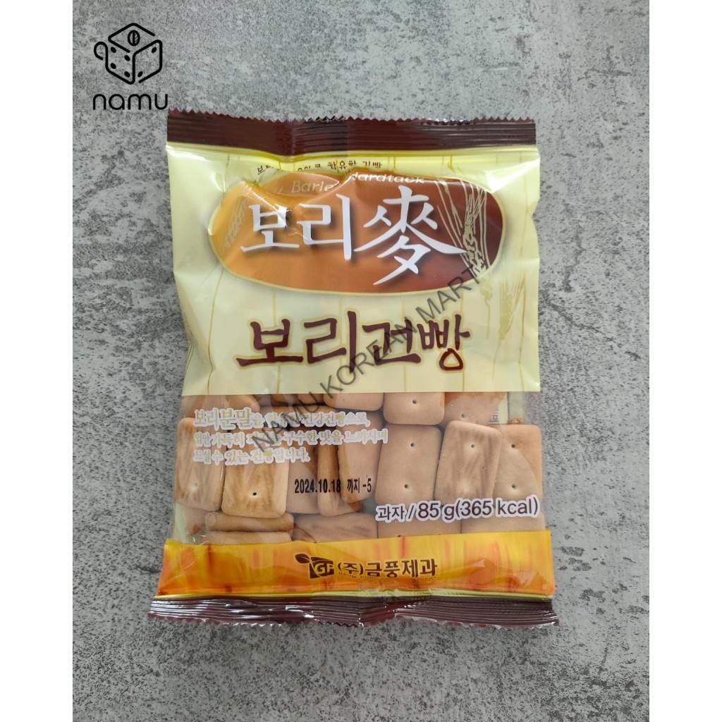 

Mammos Hard Tack Snack 85gr / Biskuit Gandum / Biskuit Korea / Snack Korea / Barley Hard Tack Snack