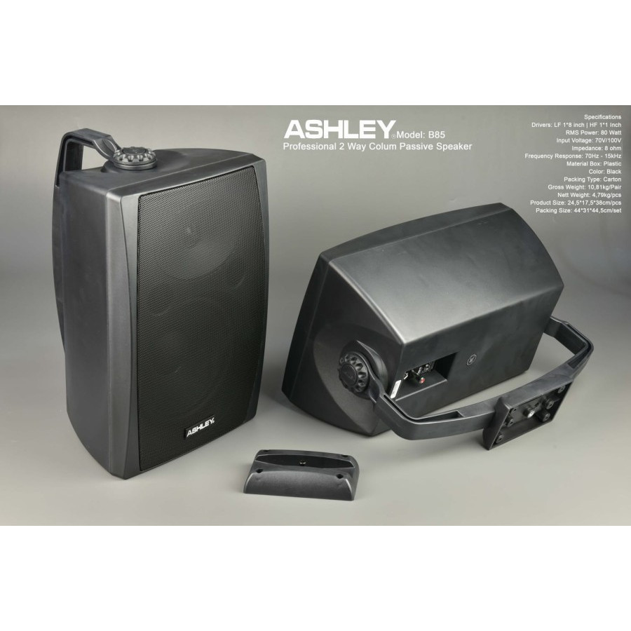 Speaker Pasif Ashley B 85 / B85 8inch Monitor Ashley passive original ashley