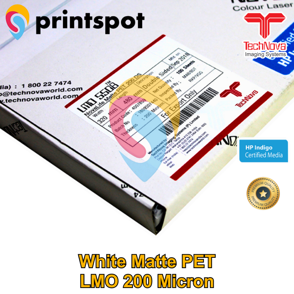 

TECHNOVA LMO 200 Micron Kertas Synthetic Print A3+ Spt Yupo - PACK