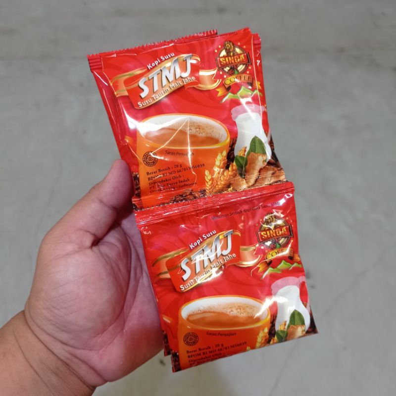 

Kopi Singa STMJ isi 10 Sachet / Kopi Instan STMJ Singa / Kopi Singa Renceng MB91