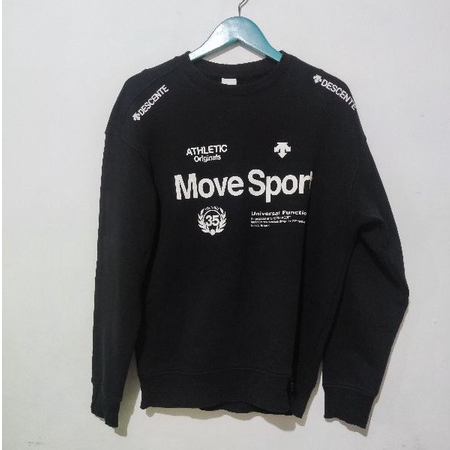 CN Sweater Pria Tft Brand Descente Size On Tag M (INA L)