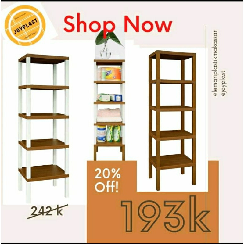 Rai Serbaguna/Rak Plastik Serbaguna