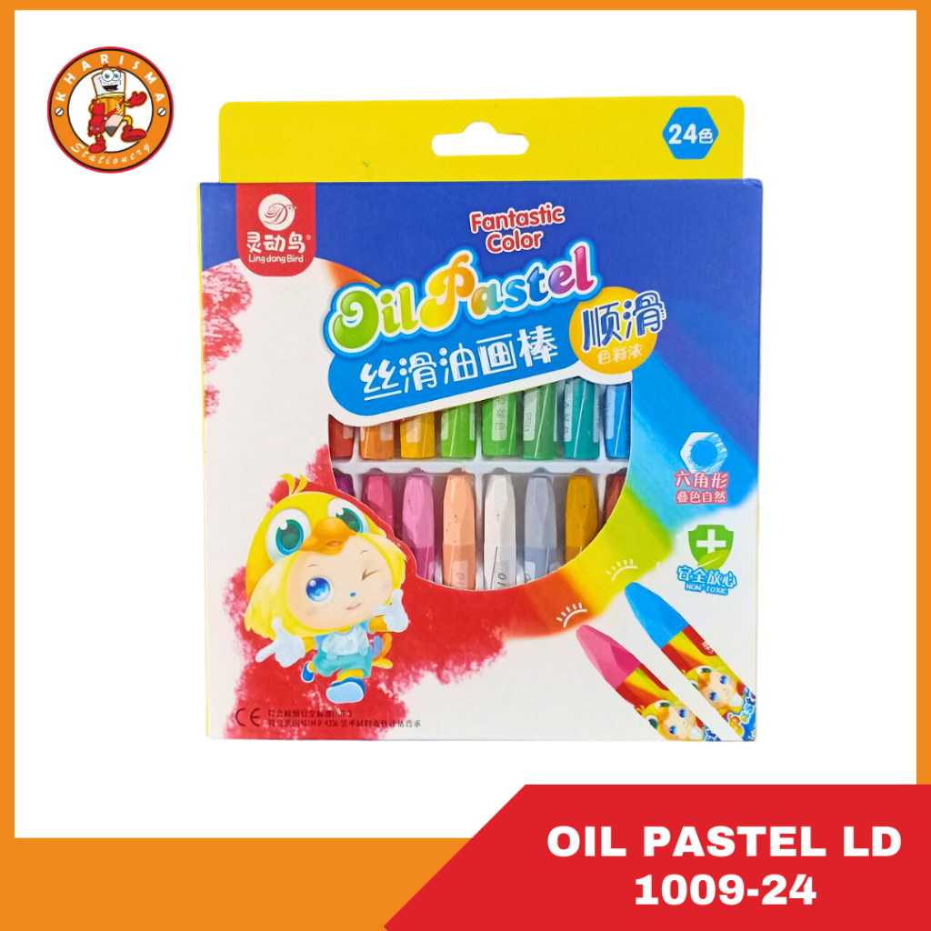 

KRAYON / OIL PASTEL LD 1009-24 MURAH [5040233]