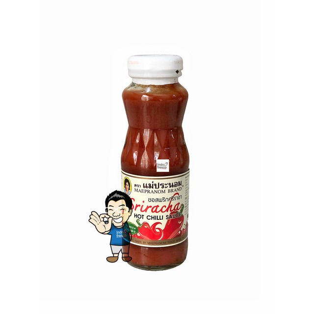 

Maepranom Sriracha Hot Chilli Sauce- Saus Cabe 226g