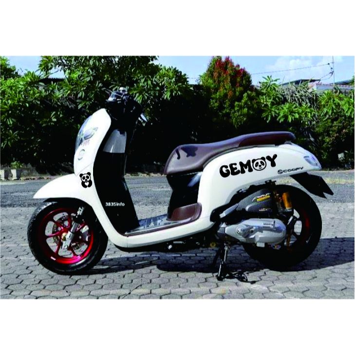 STIKER GEMOY VARIASI STIKER SCOOPY