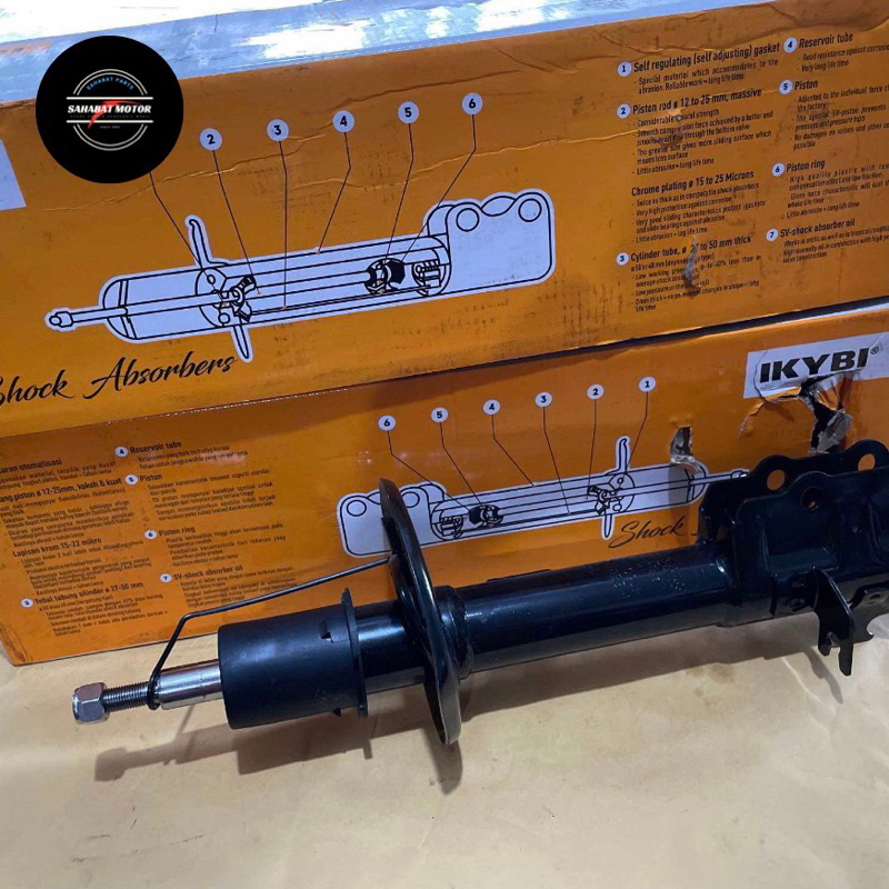 SHOCKBREAKER SHOCK ABSORBER DEPAN ALL NEW ERTIGA 2018 + IKYB SET KIRI KANAN