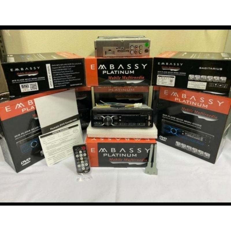 DVD EMBASY USB MP4/MP3 PLATINUM