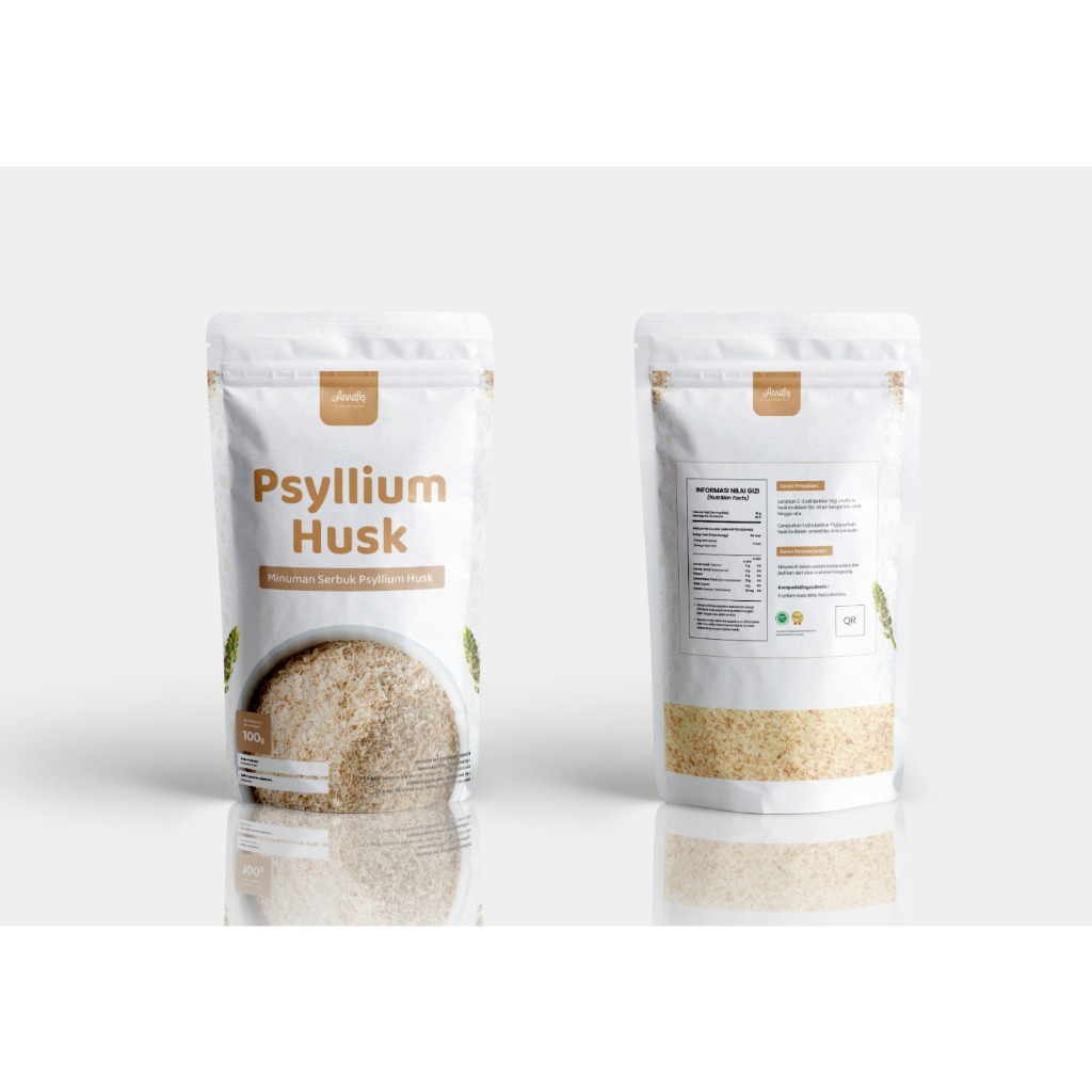 

Original Psyllium Husk Annafis Superfood 100gr | Tinggi Serat Membersihkan Usus | Detox Usus