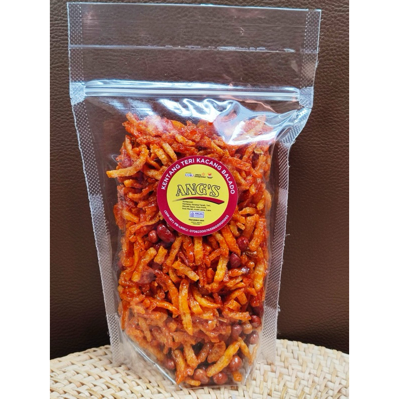 

Kentang Teri Kacang Balado / Kentang Mustofa / Keripik kentang